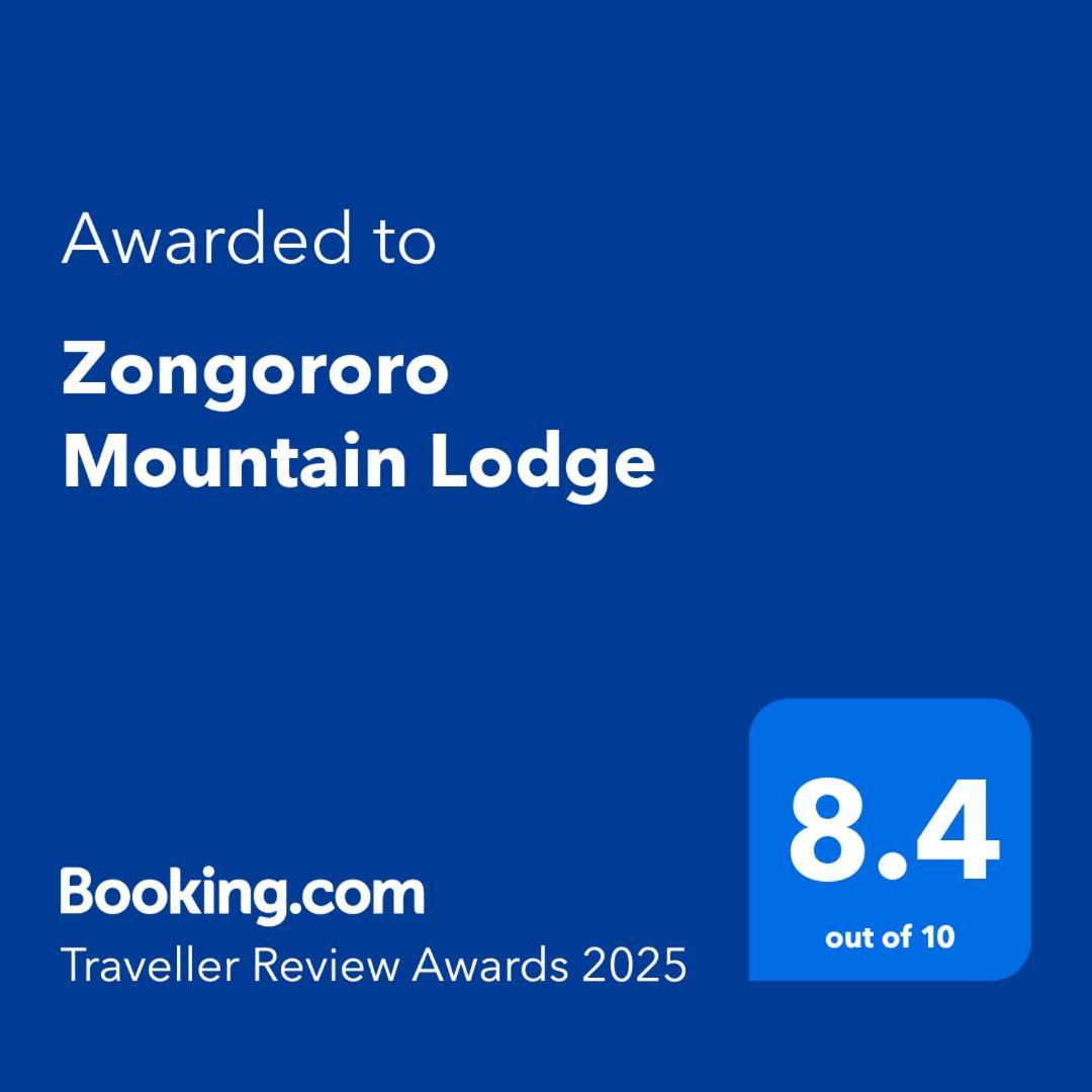 Zongororo Mountain Lodge Waterval-Onder Exterior photo